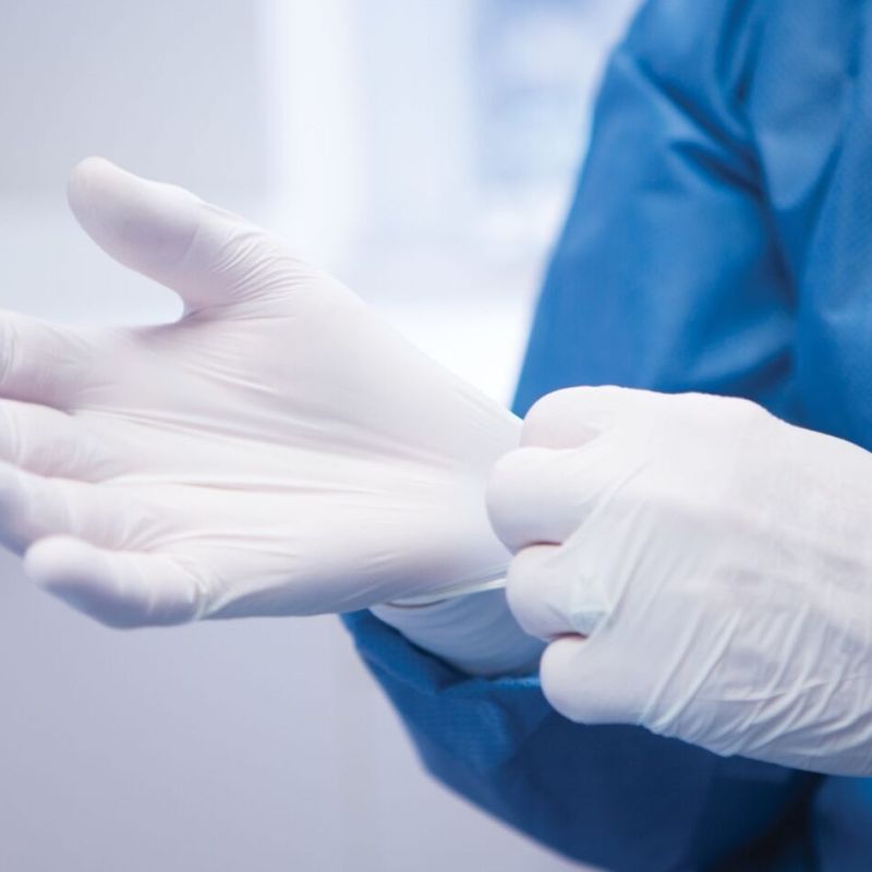 Medical diagnostic gloves