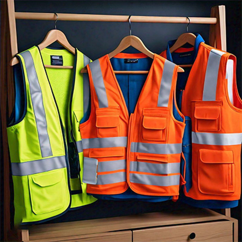 High-visibility vests