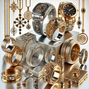  Luxurious vermeil silver jewlery 