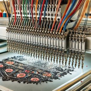 Multi-Needle Embroidery Machines